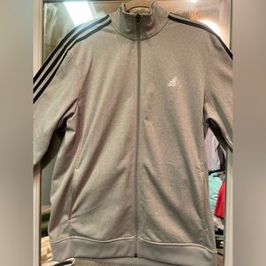 Adidas track jacket full zip